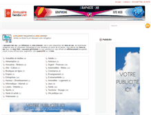 Tablet Screenshot of annuaireliendur.net